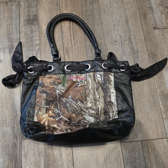 Metal Mulisha Black and Camouflage Shoulder Bag - Picture 2 of 2